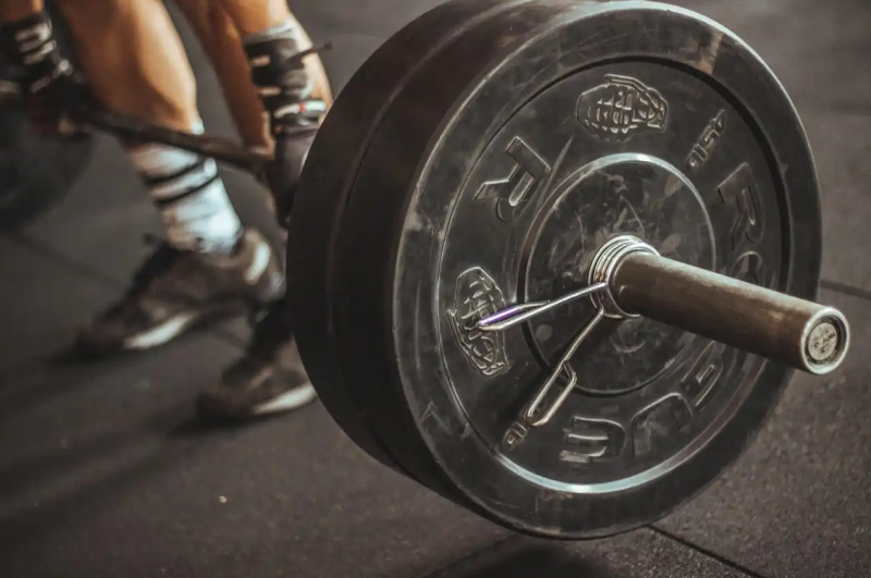 Weight lifting against resistance