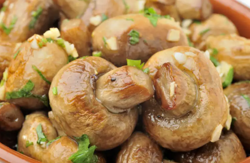 Baked Mushrooms: Easy And Delicious